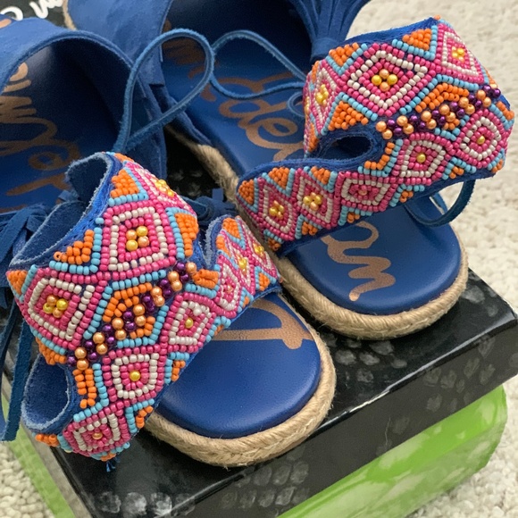 🥳💙 Host Pick 🥳💙 Sam Edelman - Shae Suede espadrilles - Picture 4 of 7